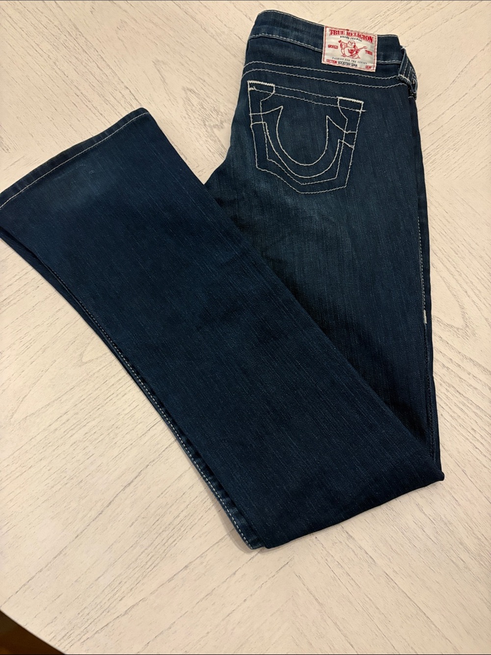 True Religion Becky Bootcut Dark Wash Jeans - Size 26 - [PH1]